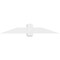 Ekena Millwork Eugene Architectural Grade PVC Gable Bracket, 60"W x 10"H x 2"D x 6"F, 4/12 Pitch GBP060X10X0206EUG00 - alternate 2